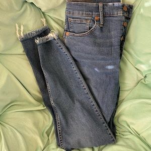 Madewell 10” High Rise Skinny Jeans